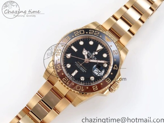0103 Refined GMT-Master II 126715 CHNR Black Brown Ceramic Clean Factory 1:1 Best Edition on RG Bracelet DD 1715